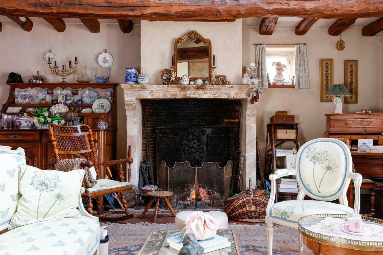 Maison D'Hotes A L'Ombre Bleue Mittainville Buitenkant foto