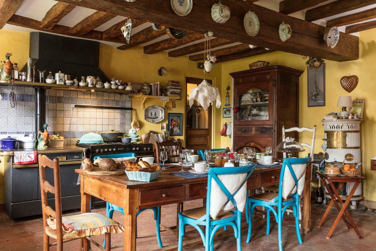 Maison D'Hotes A L'Ombre Bleue Mittainville Buitenkant foto