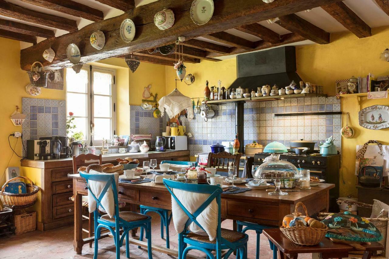 Maison D'Hotes A L'Ombre Bleue Mittainville Buitenkant foto